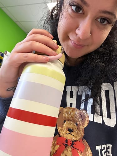 Customer photo review of Hydro X Bottle 32oz (Bow Design is on Pre-sale)