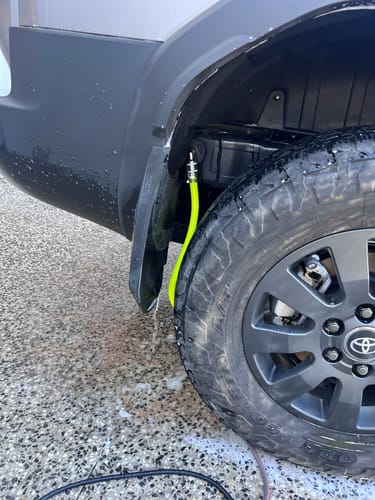 Customer photo review of 4x4 Magnetic Chassis Flusher