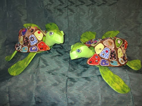 Customer photo review of Mr. T Sea Turtle PDF Pattern Approx 46cm
