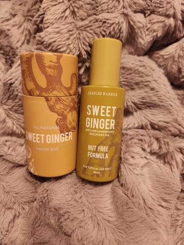 Customer photo review of Sweet Ginger Vapor Rub Stick