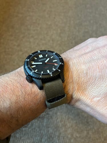 Customer photo review of PVD Glomar Explorer - Hook & Loop Strap - Black