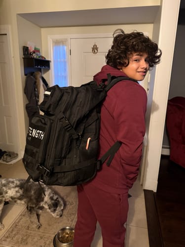 Customer photo review of HolStrength 45L Tactical Backpack