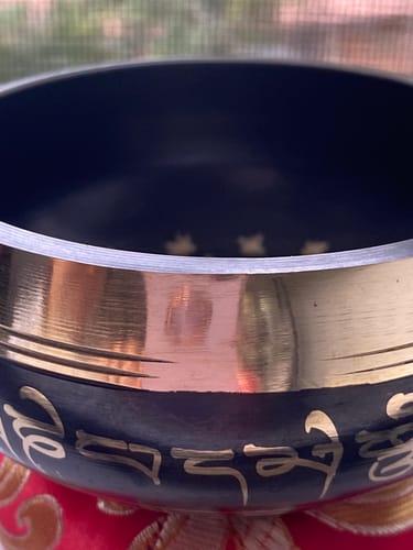 Customer photo review of Tree of Life Singing Bowl
