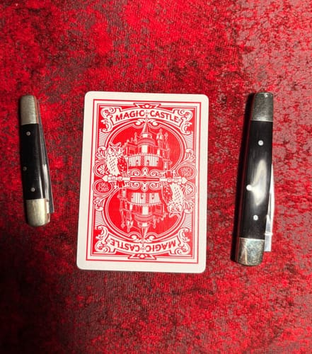 Customer photo review of Chroma Color-Changing Knives Set (Large Size) by TCC Magic