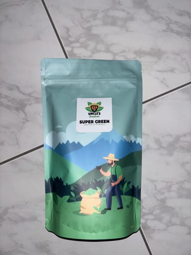 Customer photo review of Kratom - Spooky Green