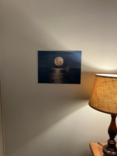 Customer photo review of Photo Upload - Metal Print