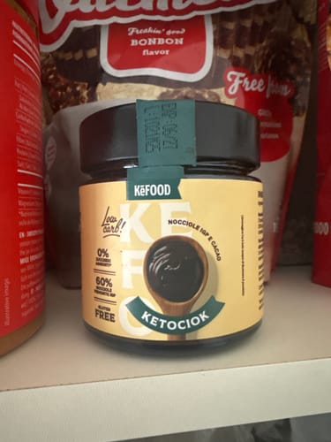 Customer photo review of KETOCIOK 250G CREMA SPALMABILE NOCCIOLE IGP E CACAO SENZA ZUCCHERO