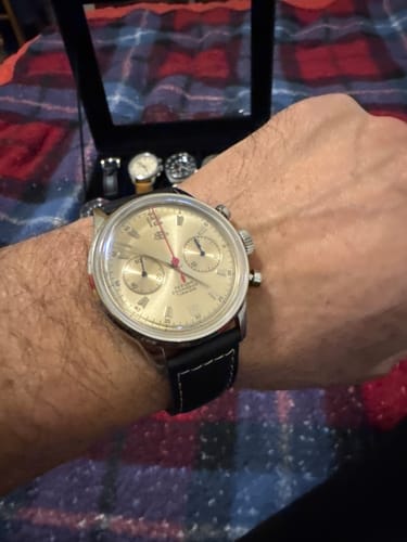 Customer photo review of Seagull 1963 Series Original D304 Chronograph Watch Sky Voyage Edition 40mm
