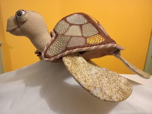 Customer photo review of Mr. T Sea Turtle PDF Pattern Approx 46cm