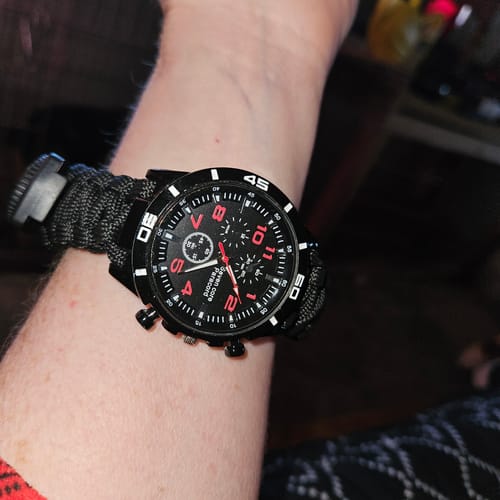 Customer photo review of SURVIVAL WATCH