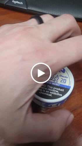 Customer video review of Chilled Mint Nicotine Pouches