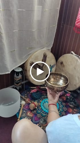Customer video review of CUENCO TIBETANO DE PERCUSIÓN CLÁSICO (DO# - 16,5 CM)