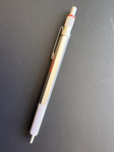 Customer photo review of Rotring 600 - Bolígrafo Punta Media Punta Media Cuerpo Plata