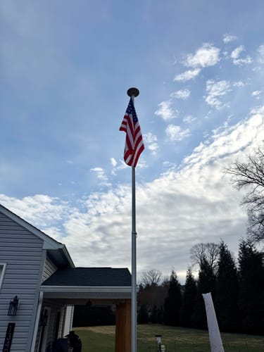 Customer photo review of 3' x 5' American Flag