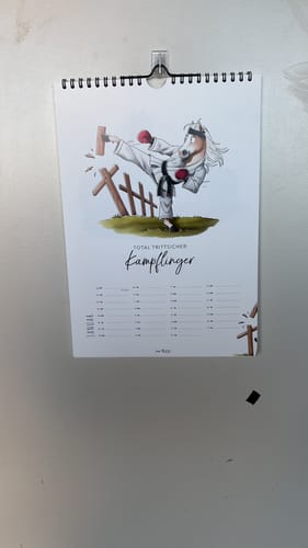 Customer photo review of Haflinger Kalender 2026