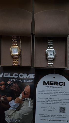 Customer photo review of LA MYKONOS MONTRE ARGENT AVEC CHIFFRES ARABES