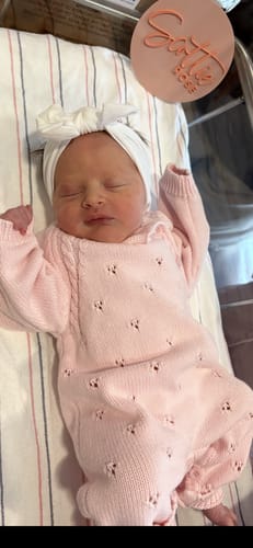 Customer photo review of Bring Me Home Pointelle Bundle - Powder Pink