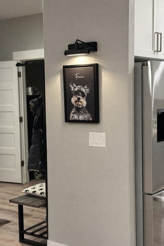 Customer photo review of Pet Art Canvas Wrap