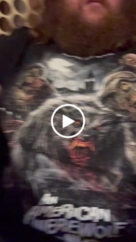 Customer video review of An American Werewolf in London: Beware the Moon T-Shirt