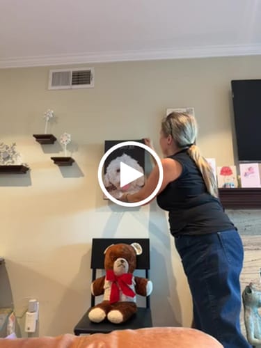 Customer video review of Pet Art Canvas Wrap