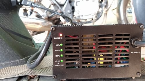 Customer photo review of 72V 10A Lithium Battery Charger (84V cut-off)