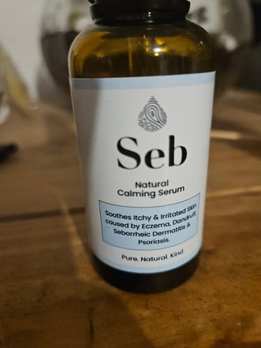 Customer photo review of Seb Natural Calming Serum