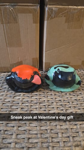 Customer photo review of Small Green & Black Poison Dart 7 ***PRE ORDER***