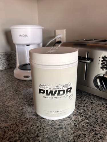 Customer photo review of COLLAGEN PWDR