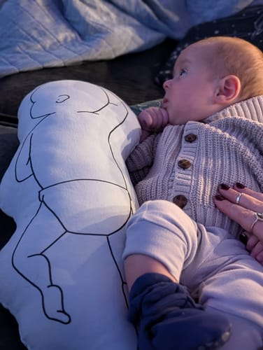 Customer photo review of Birth Pillow Classy Two