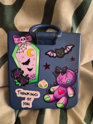 Customer photo review of Kawaii goth Keychain bundle - Princess