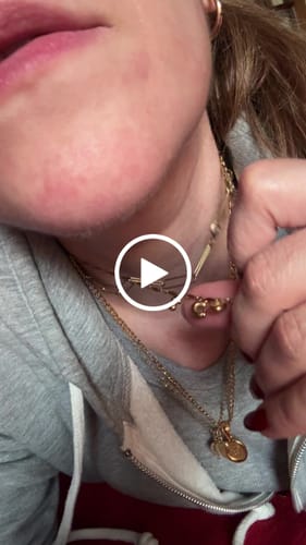 Customer video review of Collana "Portami con te"