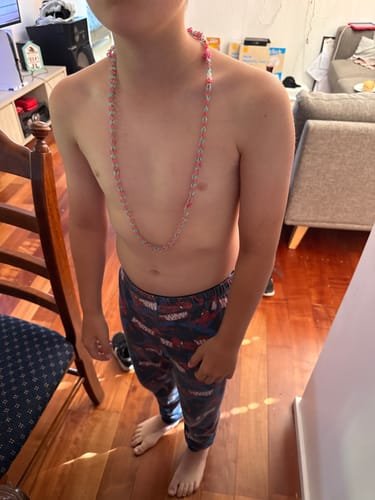 Customer photo review of Loom Band Maker Kit: 600+ Bands, 24 Designs