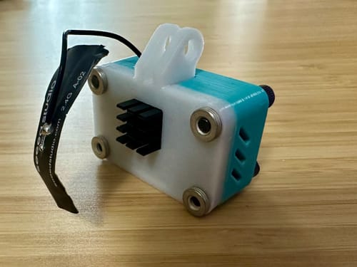 Customer photo review of Cloudy White PETG Filament 1.75mm 1kg