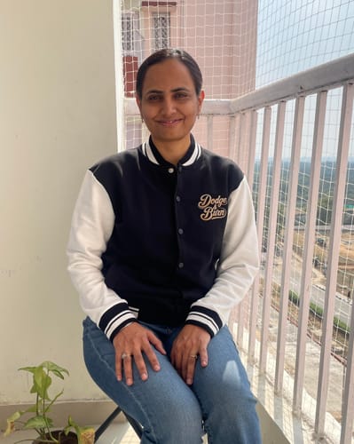 Customer photo review of Women Varsity Jacket