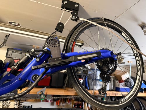 Customer photo review of Catrike Configured Battery Mount