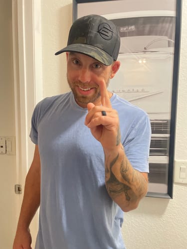 Customer photo review of E PANEL TRUCKER HAT