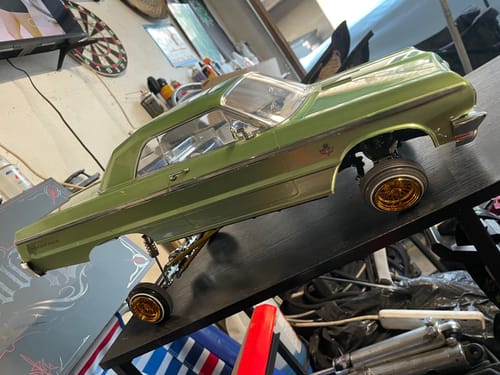 Customer photo review of Metal Extended c-hub/ HD steering arm