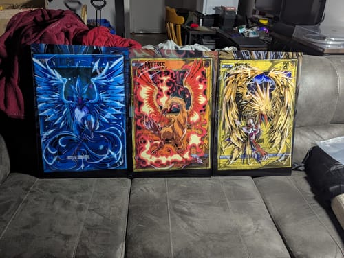 Customer photo review of Ice Control Card Plexi Glass Wall Art
