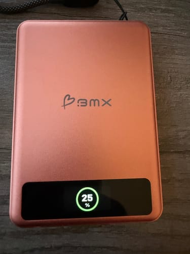 Customer photo review of SolidSafe™ 10K Solid-State Magnetic Power Bank