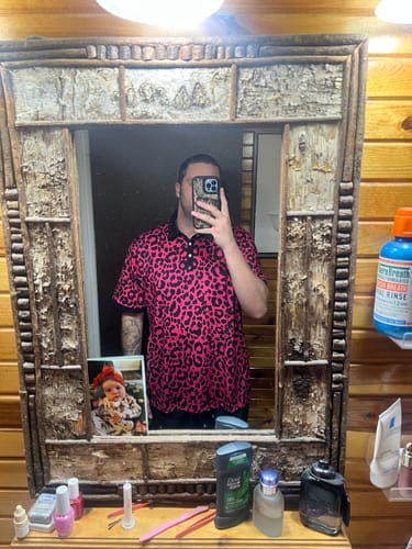 Customer photo review of Leopard - Pink