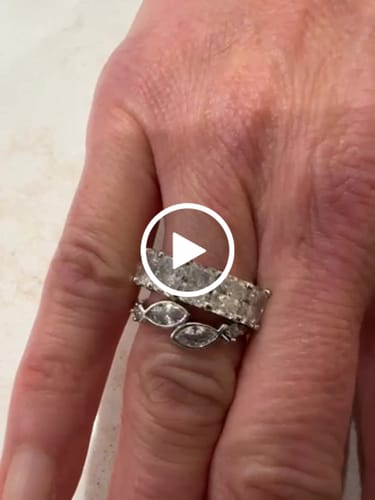Customer video review of 'Together in Faith' Jesus Fish Toi Et Moi Promise Ring