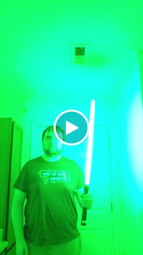 Customer video review of Jinn hero saber