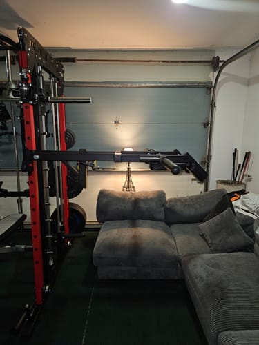 Customer photo review of RitFit AT02 Hack Squat Rack Attachment for 2"X2" Rack
