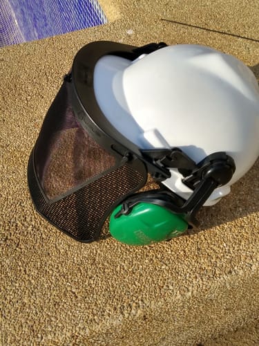 Customer photo review of Adaptador Libus Casco Facial Auditivo Universal