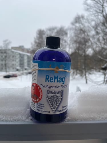 Customer photo review of ReMag® Liquid Magnesium, 480ml (toidulisand magneesiumiga)