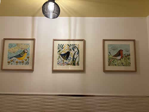 Customer photo review of Bluetit By Linda Hoskin