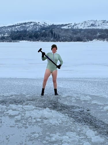 Customer photo review of SPRINGSUIT - GREEN