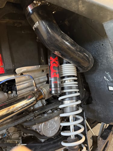 Customer photo review of RPM Polaris RZR Turbo R & PRO XP/S Turbo Silicone Intake J-Tube, Charge Tube W/ BOV, & Intake Tube KIT