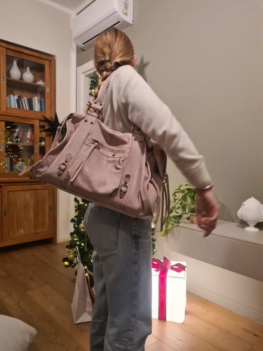 Customer photo review of It girl bag vanilla pink