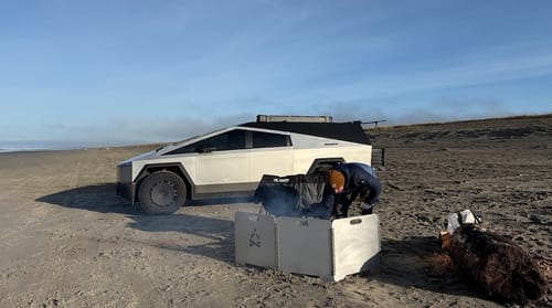 Customer photo review of The Original Fire Reflector